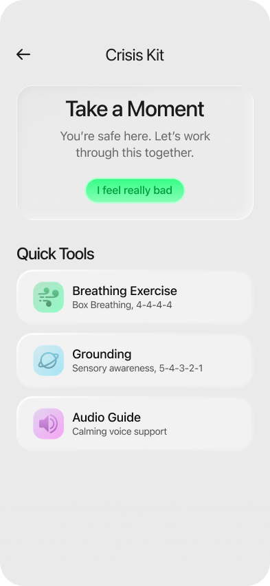 Box Breathing screen