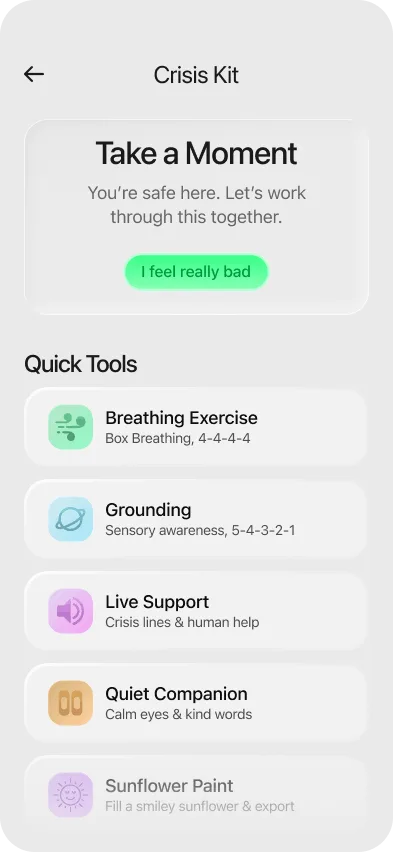 Box Breathing screen