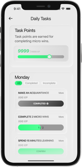 Changed app on iPhone