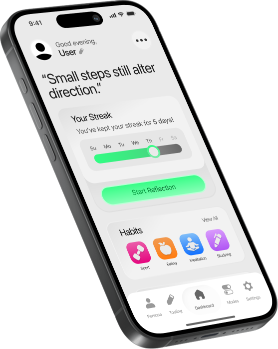 Changed app dashboard